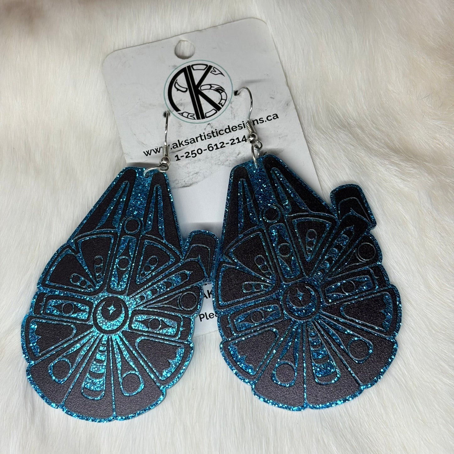 Indig-a-Falcon Earrings