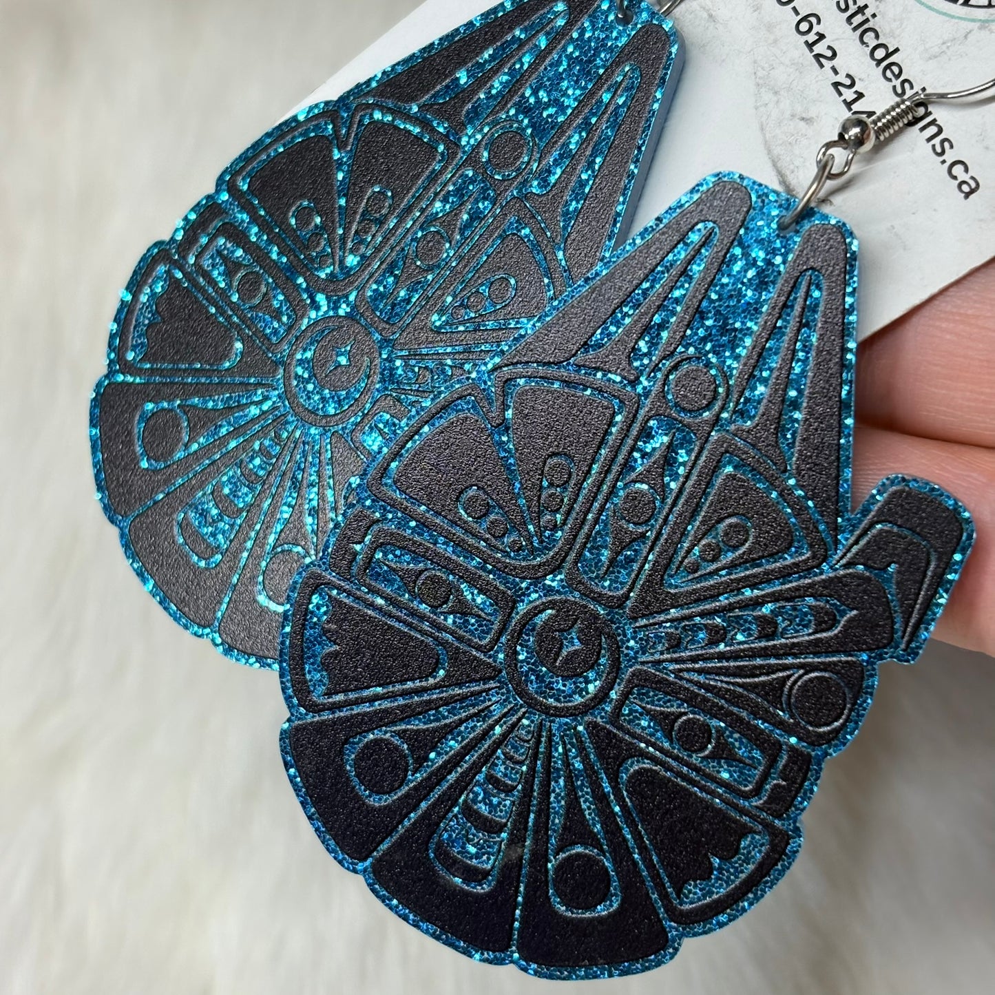 Indig-a-Falcon Earrings