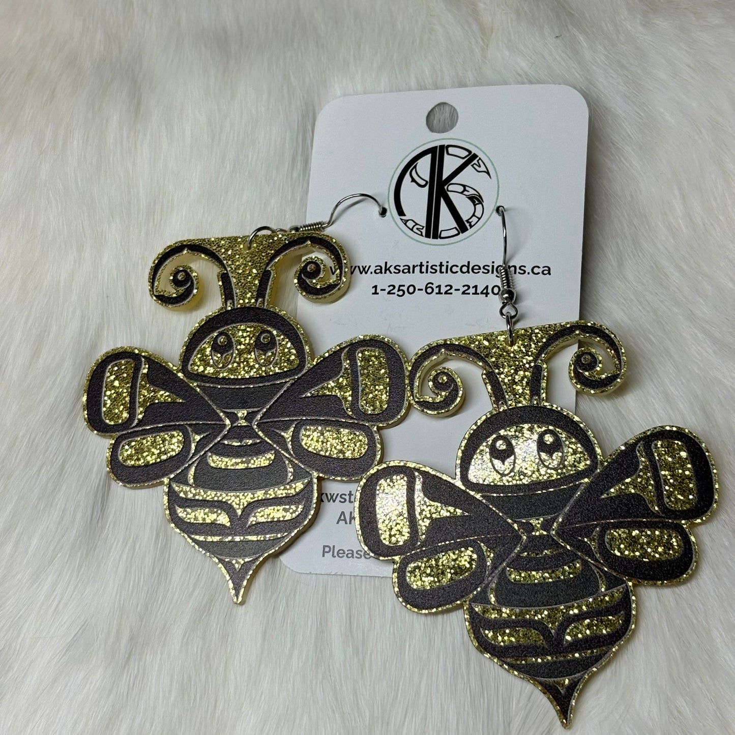 Bee Earrings