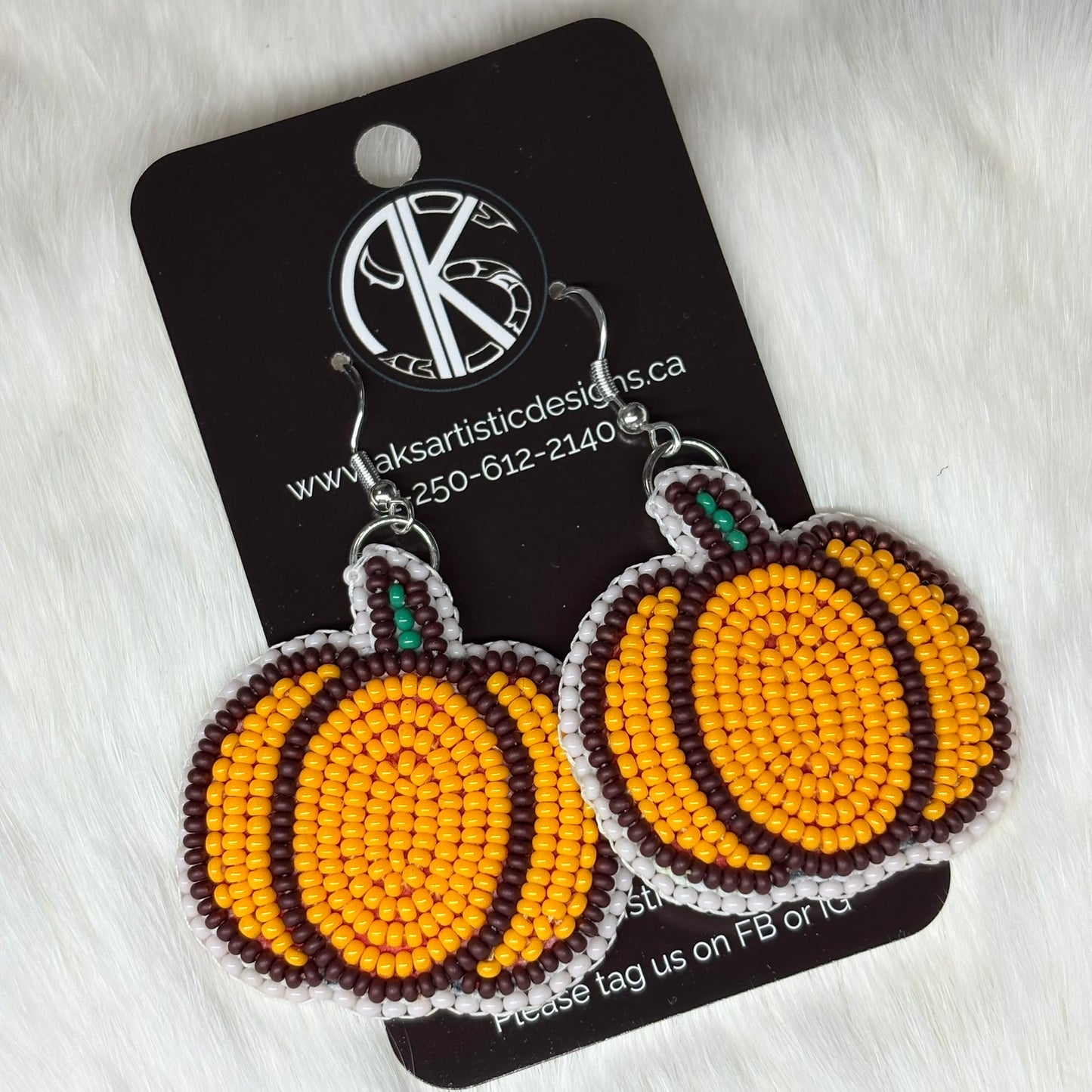 Pumpkin Earrings