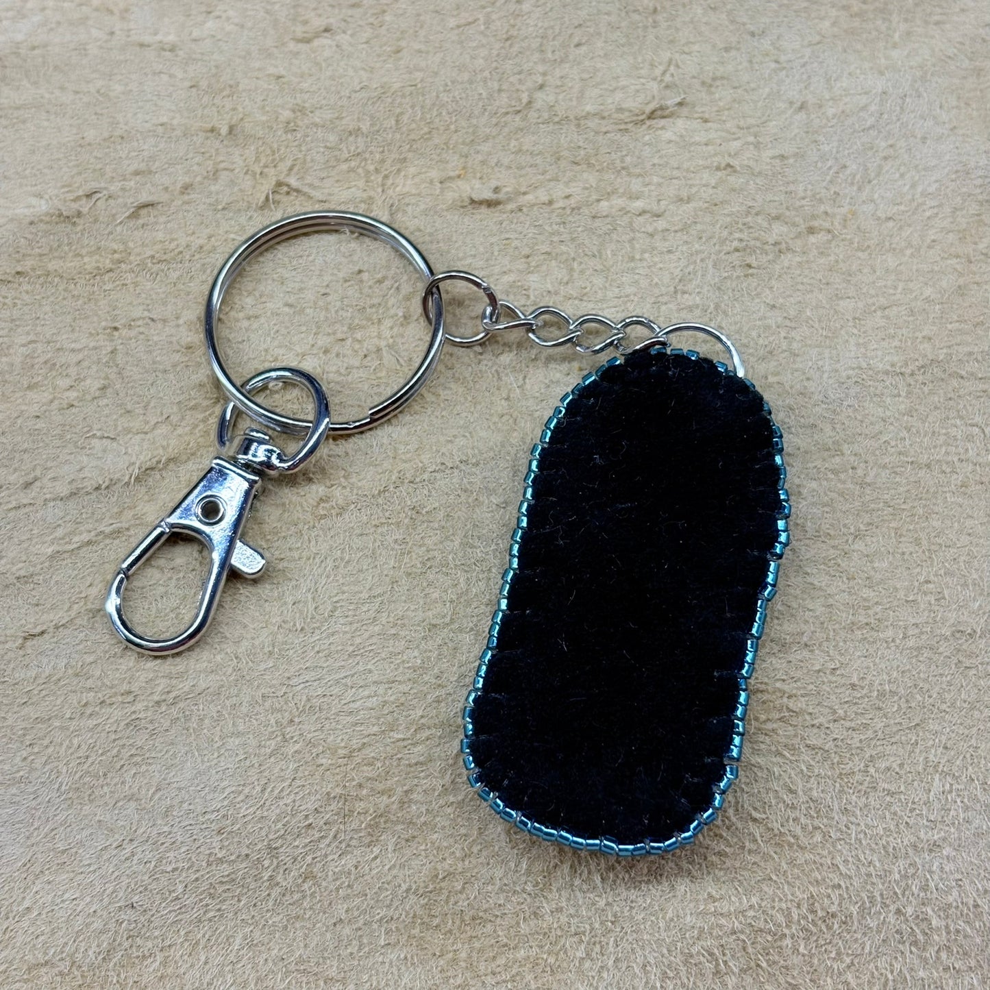 Blue Bingo Keychain