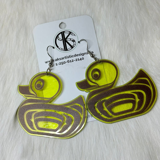 Duck Earrings