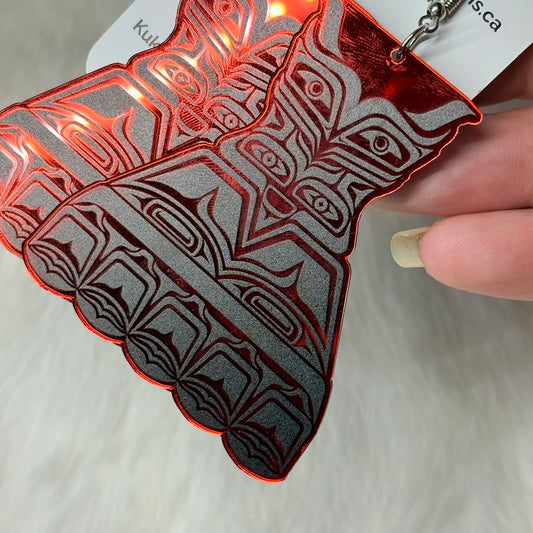 Red Dress Earring