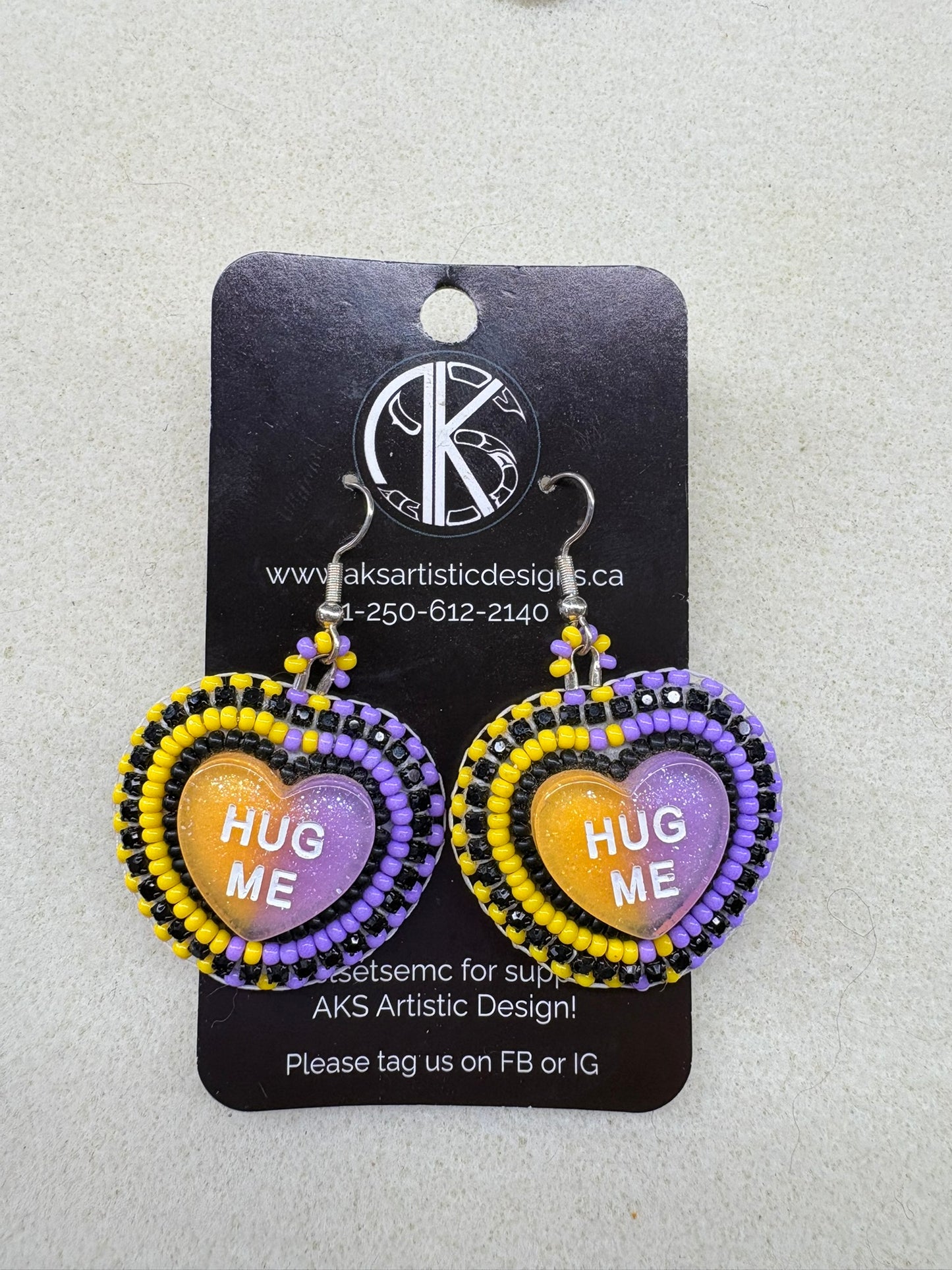 Hug Me Heart Earrings