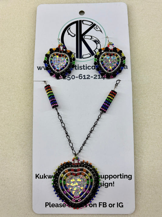 Earring + Necklace set