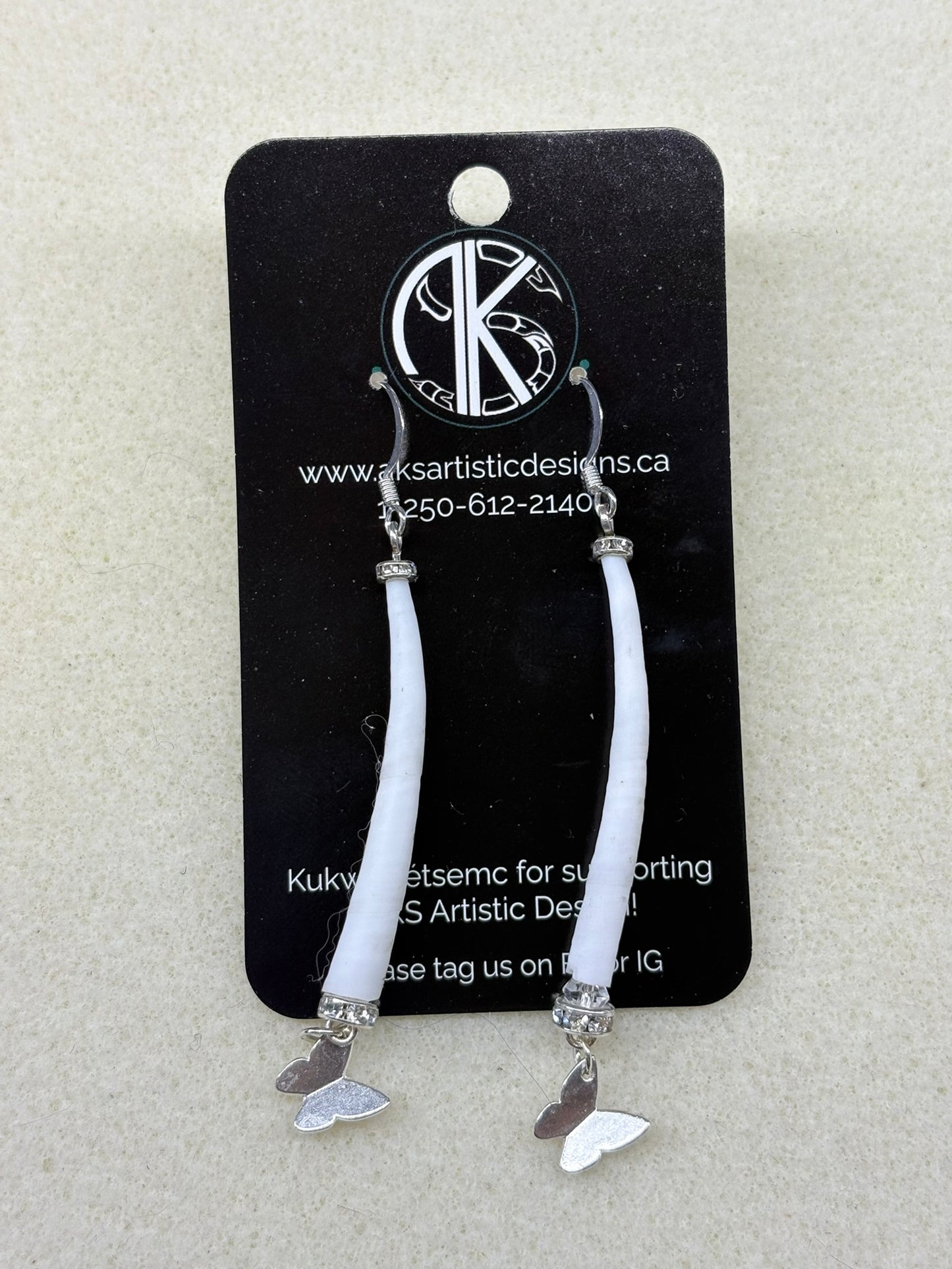 Dentalium butterflies