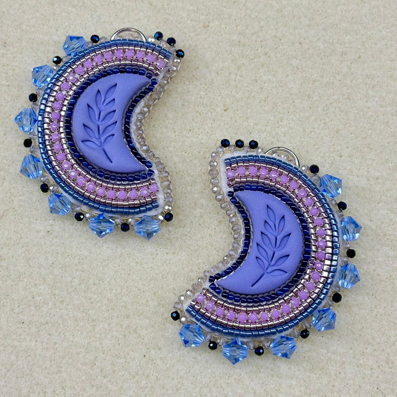 Blue Crescent Moon